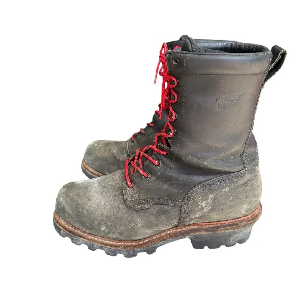 Red Wing Ultra Loggermax 4416 Insulated Work Boots sz 12 EE Steel Toe Waterproof